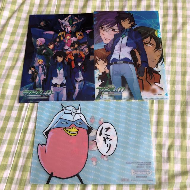 ガンダムO O GUNDAM クリアファイル3まい < インテリア/ライフ  ガンダムO O GUNDAM クリアファイル3まい  < インテリア/ライフの