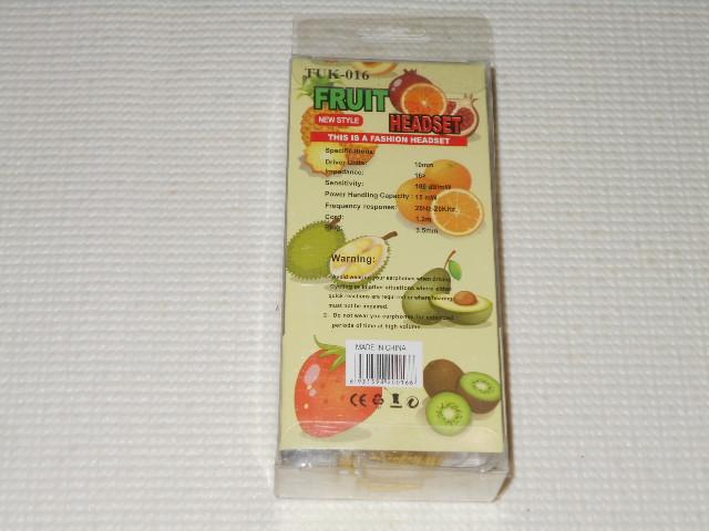 FRUIT HEADSET Cz oiiViJ  Ɠd/AV 