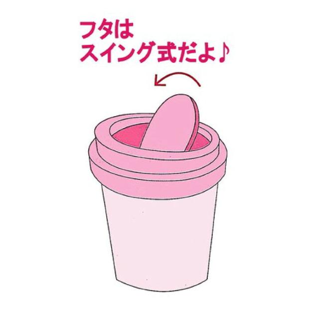 《New》キティちゃん★フタ付・カフェカップ型*ダストボックス/ゴミ箱<ピンク> < インテリア/ライフ 《New》キティちゃん★フタ付・カフェカップ型*ダストボックス/ゴミ箱<ピンク> < インテリア/ライフの