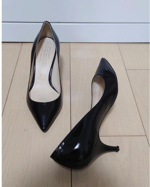 ラブクレール パンプス ブラック サイズ22.5cm < 女性ファッション  ラブクレール パンプス ブラック サイズ22.5cm < 女性ファッションの
