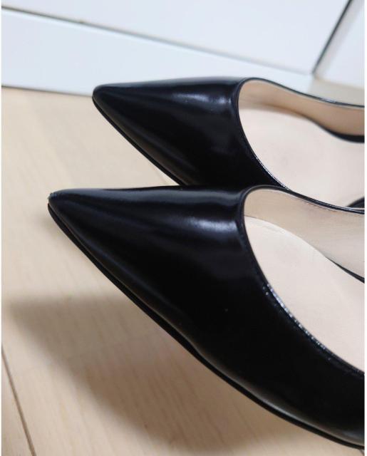 ラブクレール パンプス ブラック サイズ22.5cm < 女性ファッション  ラブクレール パンプス ブラック サイズ22.5cm < 女性ファッションの