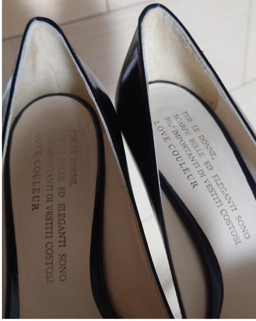 ラブクレール パンプス ブラック サイズ22.5cm < 女性ファッション  ラブクレール パンプス ブラック サイズ22.5cm < 女性ファッションの