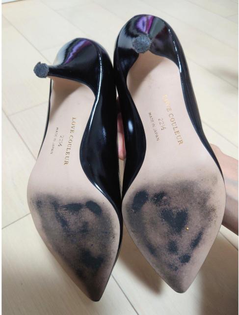 ラブクレール パンプス ブラック サイズ22.5cm < 女性ファッション  ラブクレール パンプス ブラック サイズ22.5cm < 女性ファッションの