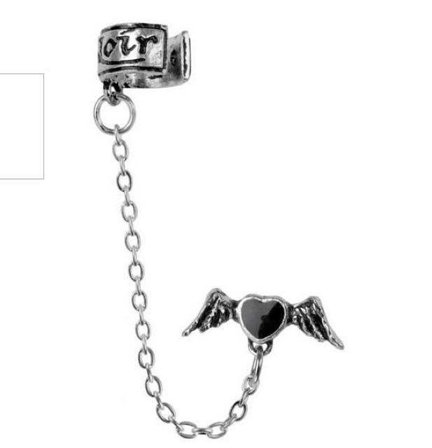 ALCHEMY GOTHIC: Ceur Noir Earring < 女性アクセサリー/時計  ALCHEMY GOTHIC: Ceur Noir Earring < 女性アクセサリー/時計の