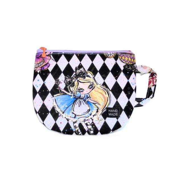 ◆不思議の国のアリス◆ティーカップ型ファスナーポーチ【15p幅】 < 女性ファッション  ◆不思議の国のアリス◆ティーカップ型ファスナーポーチ【15p幅】  < 女性ファッションの
