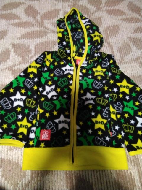 子供服   ベビードール  パーカー付きモコモコ上着 100cm < キッズ/ベビー  子供服   ベビードール  パーカー付きモコモコ上着 100cm  < キッズ/ベビーの