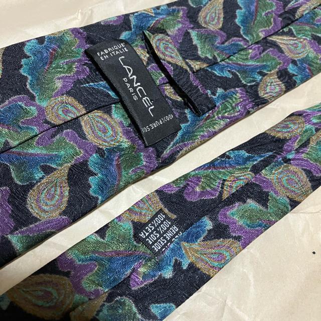 【LANCEL / ランセル】 総柄 / シルク ネクタイ < ブランド 【LANCEL / ランセル】 総柄 / シルク ネクタイ < ブランドの