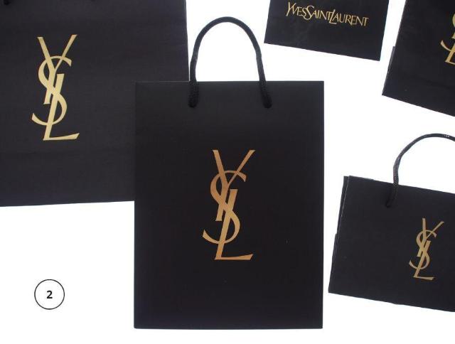 イブサンローラン ショッピングバッグ 紙袋 ショッパー 5サイズ 各1枚 YSL【正規品】 < ブランド イブサンローラン ショッピングバッグ 紙袋 ショッパー 5サイズ 各1枚 YSL【正規品】 < ブランドの