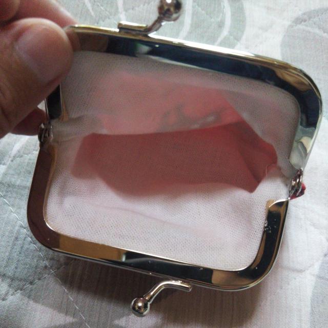 ハンドメイド 布製黒猫がま口 小銭入れ、小物入れ、ポーチに < 女性ファッション  ハンドメイド 布製黒猫がま口 小銭入れ、小物入れ、ポーチに < 女性ファッションの