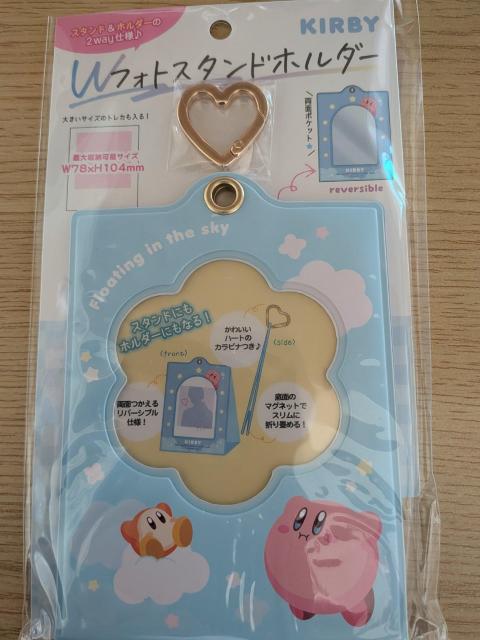 星のカービィ Wフォトスタンドホルダー ブルー < アニメ/コミック/キャラクター  星のカービィ Wフォトスタンドホルダー ブルー  < アニメ/コミック/キャラクターの
