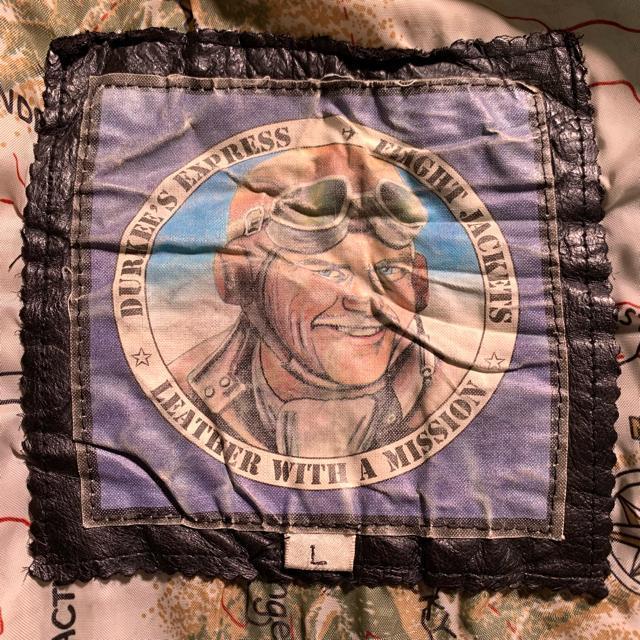 ヴィンテージ A-2 牛革 フライトジャケット レザージャケット 革ジャン Lサイズ 本革 < 男性ファッション  ヴィンテージ A-2 牛革 フライトジャケット レザージャケット 革ジャン Lサイズ 本革 < 男性ファッションの