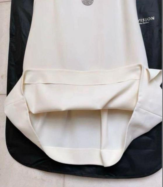 美品 デイジーリン フォクシー ワンピース オルセー ホワイト 38 < ブランド 美品 デイジーリン フォクシー ワンピース オルセー ホワイト 38 < ブランドの