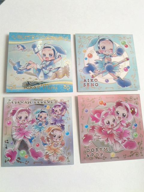 おジャ魔女どれみ/スクエアステッカー4枚セット < アニメ/コミック/キャラクター おジャ魔女どれみ/スクエアステッカー4枚セット < アニメ/コミック/キャラクターの