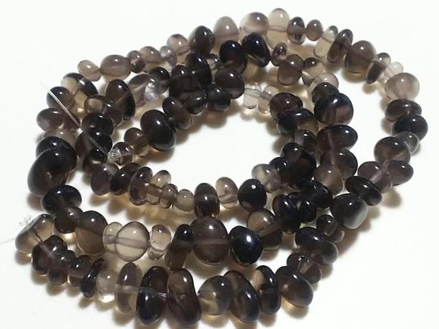 天然石★スモーキークォーツ さざれ 1連 < 女性アクセサリー/時計 天然石★スモーキークォーツ さざれ 1連 < 女性アクセサリー/時計の