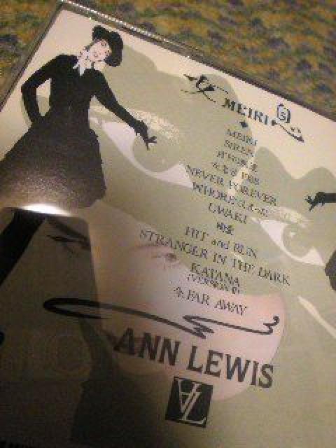 ANN LEWIS(アンルイス)CD,MEIKI 帯あり < タレントグッズ  ANN LEWIS(アンルイス)CD,MEIKI 帯あり < タレントグッズの