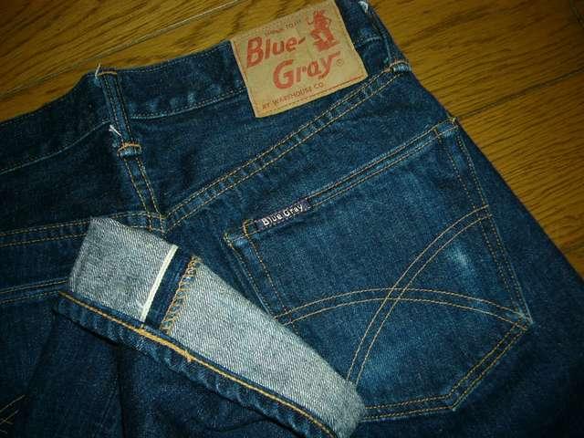 Blue-GrayBYWAREHOUSEインディゴデニム29ウエアハウス耳付き < ブランド  Blue-GrayBYWAREHOUSEインディゴデニム29ウエアハウス耳付き  < ブランドの