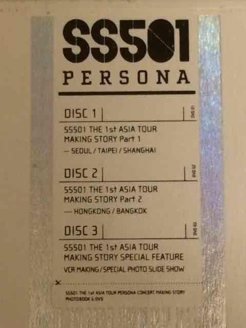 激安!激レア!☆SS501/PERSONA CONCERT☆写真集+DVD3枚組!超美品 < タレントグッズ  激安!激レア!☆SS501/PERSONA CONCERT☆写真集+DVD3枚組!超美品 < タレントグッズの