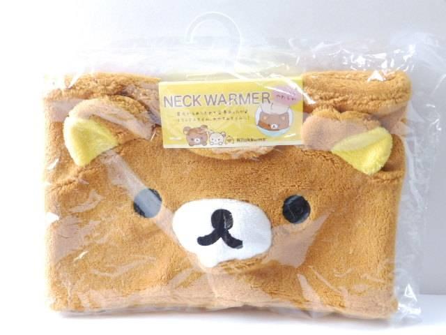 【リラックマ】可愛い♪冬大活躍 暖かい ボタン付 ふんわり柔らか ネックウォーマー 左上 < アニメ/コミック/キャラクター 【リラックマ】可愛い♪冬大活躍 暖かい ボタン付 ふんわり柔らか ネックウォーマー 左上 < アニメ/コミック/キャラクターの
