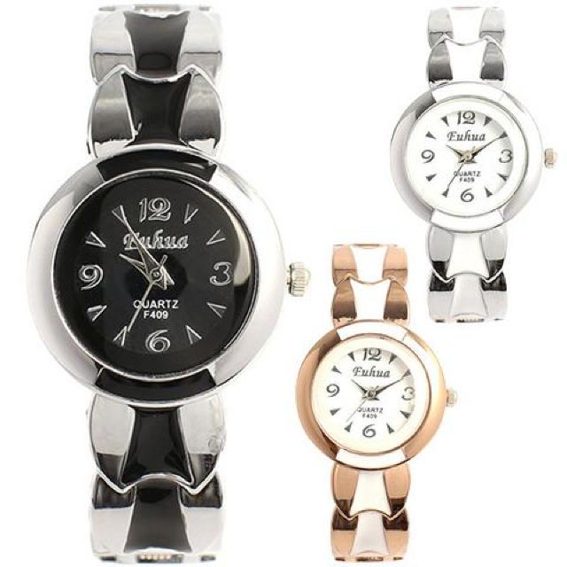 ★ツートンカラースタイリッシュバングル時計レディースAV031BK < 女性アクセサリー/時計  ★ツートンカラースタイリッシュバングル時計レディースAV031BK < 女性アクセサリー/時計の