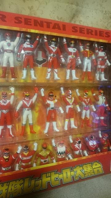 開封(未使用) 25戦隊レッドヒーロー大集合 ソフビ フィギュアBOX 2001送料込 < ホビー 開封(未使用) 25戦隊レッドヒーロー大集合 ソフビ フィギュアBOX 2001送料込 < ホビーの