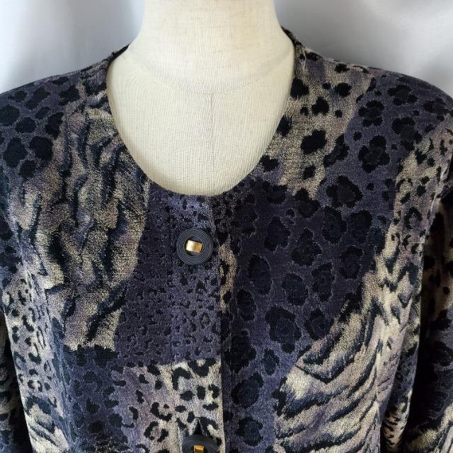 込み★Ladies Fashion★ヒョウ柄ロングカーディガン?★M★ < 女性ファッション  込み★Ladies Fashion★ヒョウ柄ロングカーディガン?★M★ < 女性ファッションの