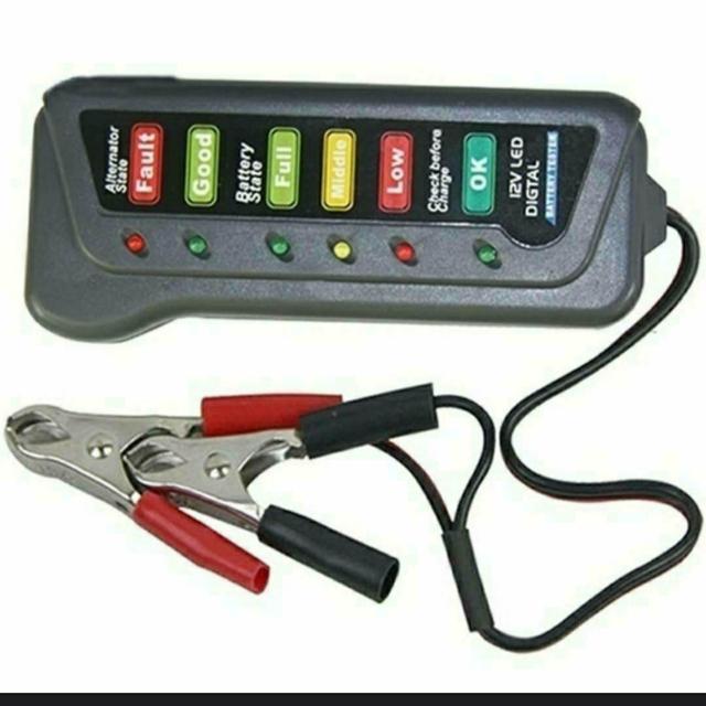 新品 未使用 12V バッテリー テスター チェッカー 電圧計 自動車 バイク < 自動車/バイク 新品 未使用 12V バッテリー テスター チェッカー 電圧計 自動車 バイク < 自動車/バイク