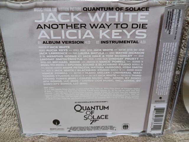 Jack White & Alicia Keys/Another Way To Die/輸入CDS/007 慰めの報酬 主題歌 < CD/DVD/ビデオ Jack White & Alicia Keys/Another Way To Die/輸入CDS/007 慰めの報酬 主題歌 < CD/DVD/ビデオの