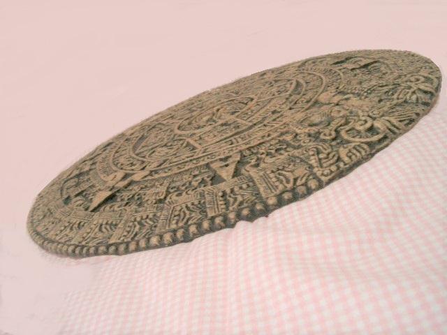 ◎現状品◆壁掛け<魔除け/呪術/盾/占い>4,2kg < ホビー  ◎現状品◆壁掛け<魔除け/呪術/盾/占い>4,2kg < ホビーの