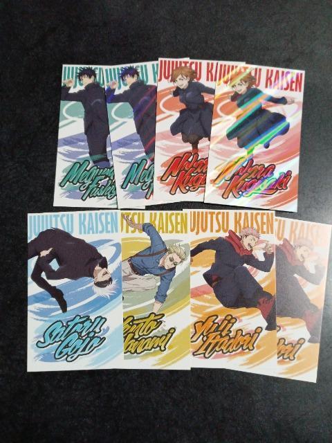 呪術廻戦 カード 虎杖 伏黒 釘崎 五条 七海 < アニメ/コミック/キャラクター  呪術廻戦 カード 虎杖 伏黒 釘崎 五条 七海  < アニメ/コミック/キャラクターの