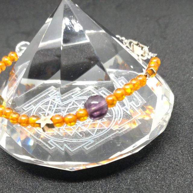 金運☆シトリン&アメジスト&水晶&琥珀☆(16~17a) < 女性アクセサリー/時計 金運☆シトリン&アメジスト&水晶&琥珀☆(16~17a) < 女性アクセサリー/時計の