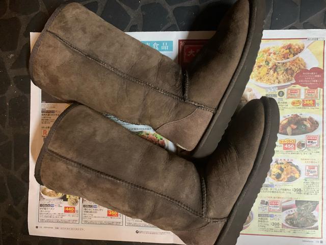 アグ UGGブーツ 茶色 24USサイズ7 送料無料 < ブランド  アグ UGGブーツ 茶色 24USサイズ7 送料無料 < ブランドの