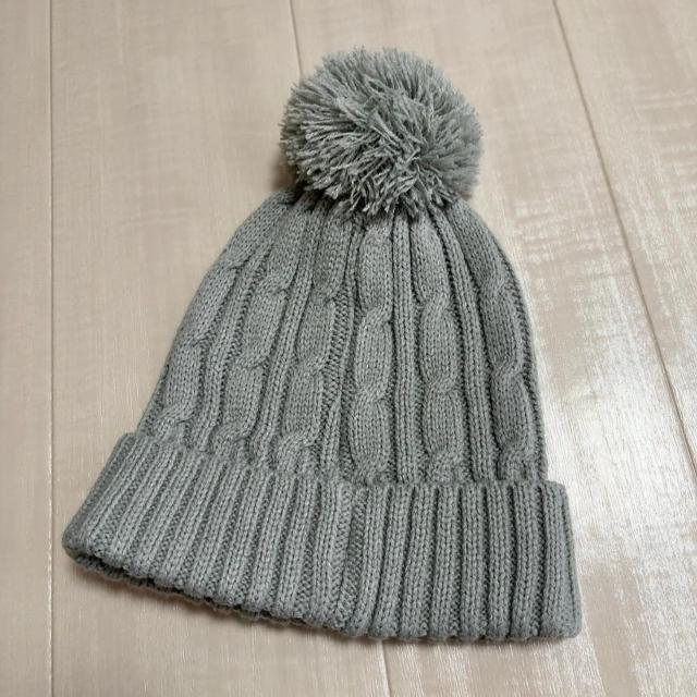 ◆TDL購入/ディズニーランド◆リボン付きニットキャップ★グレー58cm*公式グッズ♪ < 女性ファッション  ◆TDL購入/ディズニーランド◆リボン付きニットキャップ★グレー58cm*公式グッズ♪ < 女性ファッションの
