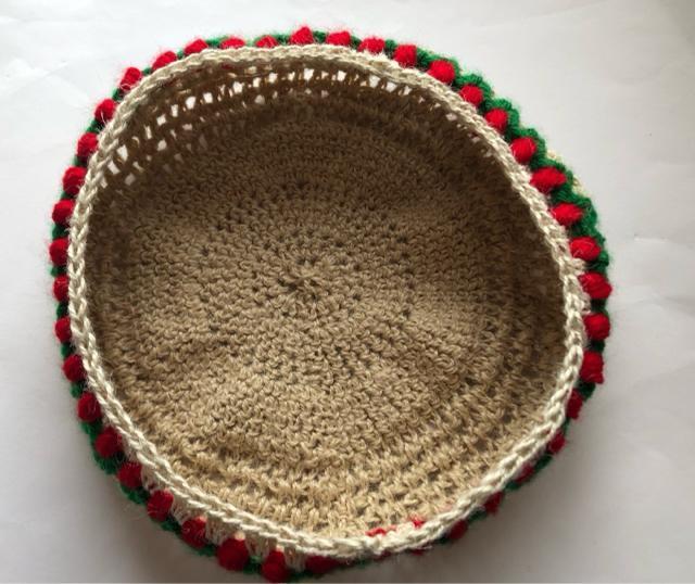 ハンドメイド 大きなかご 麻ひも 並んだ♪並んだ♪真っ赤なチューリップ♪ < 女性ファッション  ハンドメイド 大きなかご 麻ひも 並んだ♪並んだ♪真っ赤なチューリップ♪ < 女性ファッションの