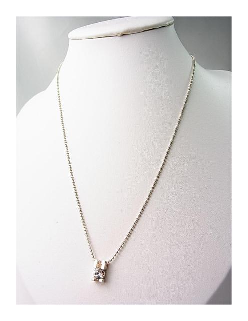 �����KMICHEL KLEIN�i�~�b�V�F���N�����j�V���o�[��CZ�W���R�j�A�l�b�N���X