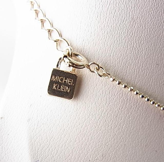 �����KMICHEL KLEIN�i�~�b�V�F���N�����j�V���o�[��CZ�W���R�j�A�l�b�N���X