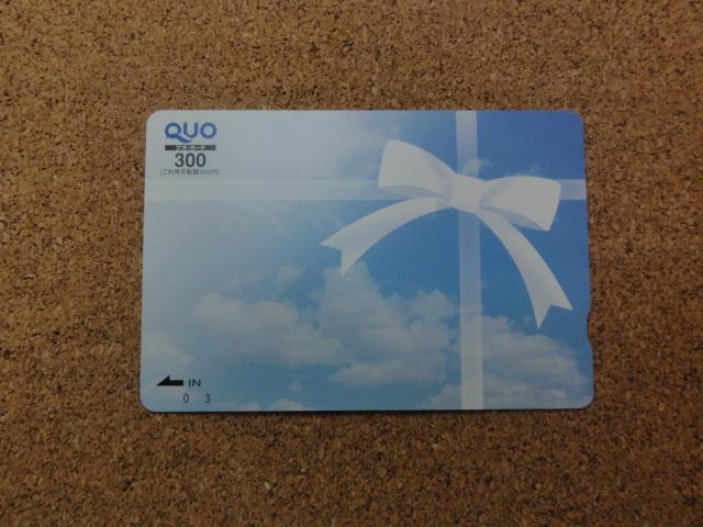 クオカード 300円 1枚 < チケット/金券 クオカード 300円 1枚 < チケット/金券の