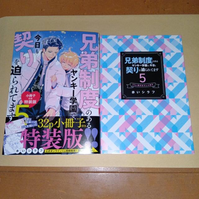 兄弟制度のあるヤンキー学園で、今日も契りを迫られてます 5巻 赤いシラフ 小冊子付き特装版 < アニメ/コミック/キャラクター 兄弟制度のあるヤンキー学園で、今日も契りを迫られてます 5巻 赤いシラフ 小冊子付き特装版 < アニメ/コミック/キャラクターの