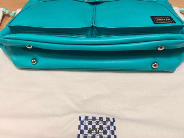 PORTER FREE STYLE トートバッグ ターコイズブルー 90周年記念モデル < ブランド PORTER FREE STYLE トートバッグ ターコイズブルー 90周年記念モデル < ブランドの