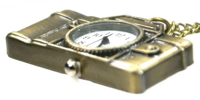 カメラ型 懐中時計 ネックレス アンティークゴールド ペンダント トップ モチーフ ウォッチ おしゃれ カジュアル オールシーズン < 男性アクセサリー/時計  カメラ型 懐中時計 ネックレス アンティークゴールド ペンダント トップ モチーフ ウォッチ おしゃれ カジュアル オールシーズン < 男性アクセサリー/時計の