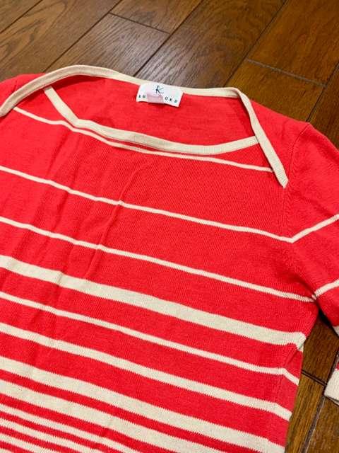 【サイズ2】組曲◆バイカラー◆上質デザインサマーニット < 女性ファッション 【サイズ2】組曲◆バイカラー◆上質デザインサマーニット < 女性ファッションの