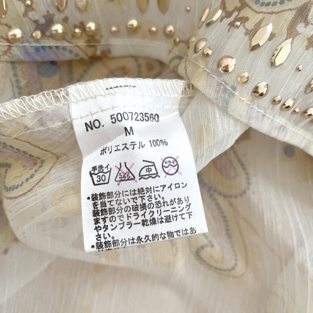 新品 one way タッセル タイネック ビーズ刺繍 シフォンブラウス < 女性ファッション  新品 one way タッセル タイネック ビーズ刺繍 シフォンブラウス < 女性ファッションの