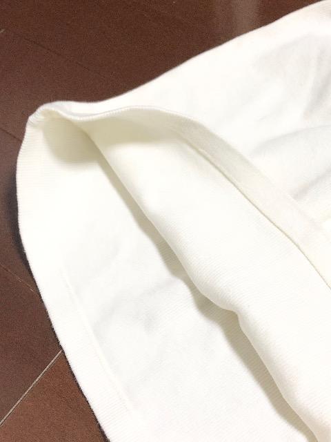 美品〈日本製コットン100%〉膝上ミニスカート(ホワイト)Mサイズ < 女性ファッション  美品〈日本製コットン100%〉膝上ミニスカート(ホワイト)Mサイズ < 女性ファッションの