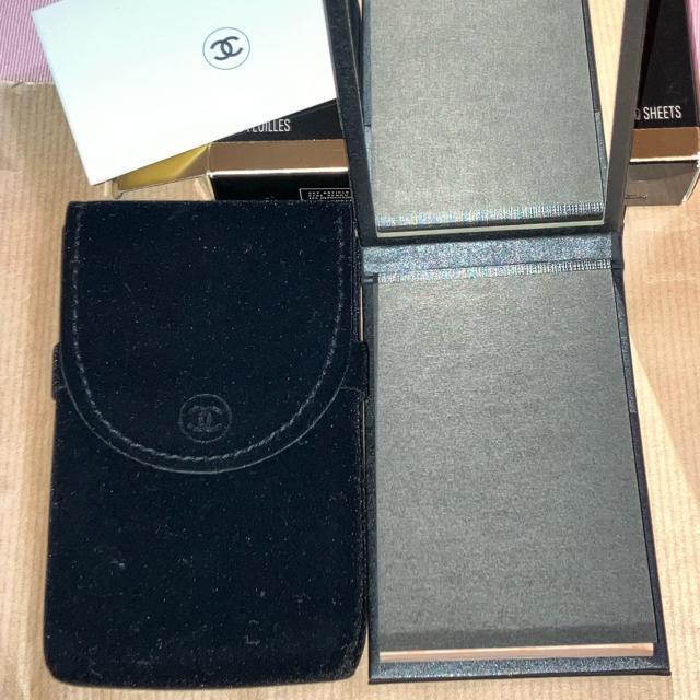 CHANEL あぶらとり紙 鏡付オイルコントロールペーパー ミラー付 < ブランド CHANEL あぶらとり紙 鏡付オイルコントロールペーパー ミラー付 < ブランドの