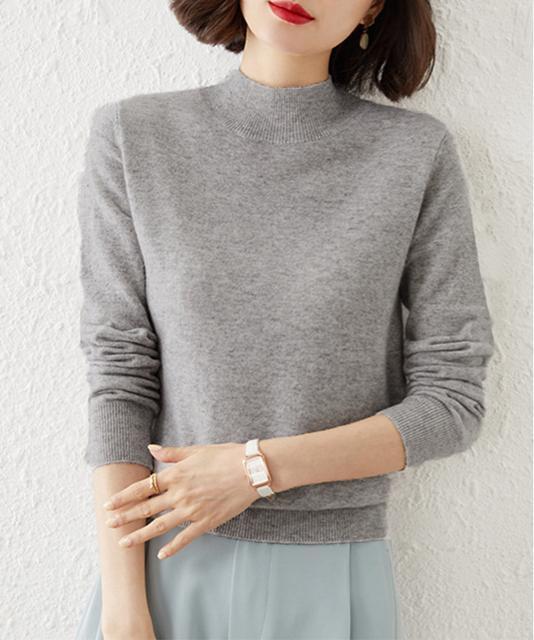送料無料 新品 プチハイネックニットトップス レディース < 女性ファッション  送料無料 新品 プチハイネックニットトップス レディース < 女性ファッションの