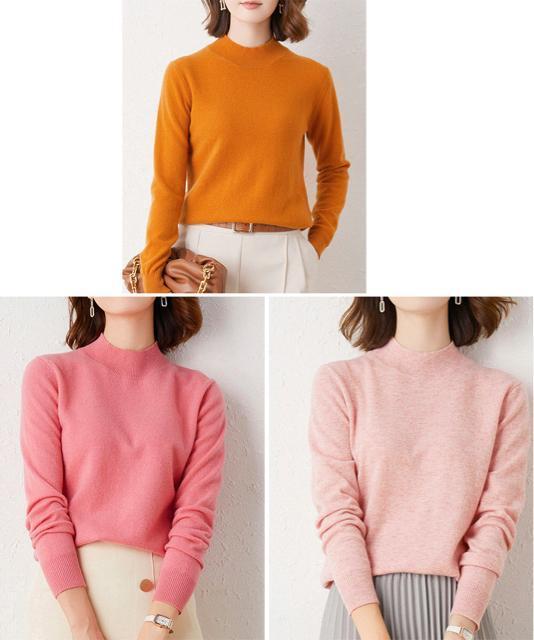 送料無料 新品 プチハイネックニットトップス レディース < 女性ファッション  送料無料 新品 プチハイネックニットトップス レディース < 女性ファッションの