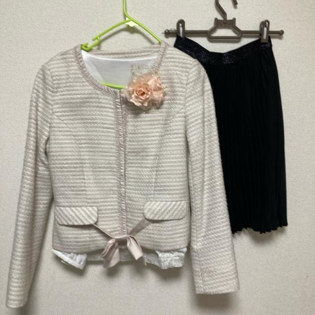 入学式 ママスーツ 9号 セレモニー スーツ < 女性ファッション  入学式 ママスーツ 9号 セレモニー スーツ  < 女性ファッションの