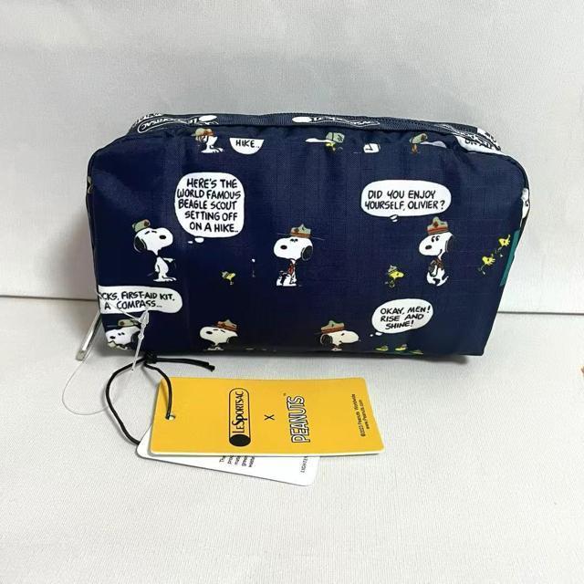 新品★LeSportsac レスポートサック スヌーピー SNOOPY ビーグルスカウト  化粧ポーチ ポーチ 6511 送料無料 < 女性ファッション  新品★LeSportsac レスポートサック スヌーピー SNOOPY ビーグルスカウト  化粧ポーチ ポーチ 6511 送料無料  < 女性ファッションの