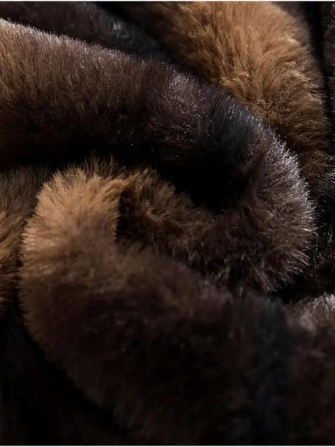 お買い得3090円★メンズヴィンテージ フリース ジャケット - フード付きコート USAサイズM(日本サイズXL相当)セピア < 男性ファッション お買い得3090円★メンズヴィンテージ フリース ジャケット - フード付きコート USAサイズM(日本サイズXL相当)セピア < 男性ファッションの