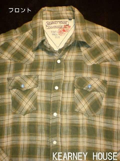 □KEARNEY HOUSE アメカジヴィンテージ チェックシャツ/メンズ・キムタク☆新品 < 男性ファッション □KEARNEY HOUSE アメカジヴィンテージ チェックシャツ/メンズ・キムタク☆新品 < 男性ファッションの