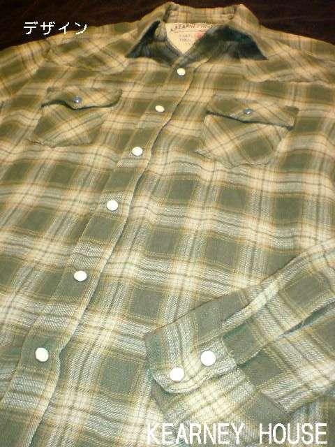 □KEARNEY HOUSE アメカジヴィンテージ チェックシャツ/メンズ・キムタク☆新品 < 男性ファッション □KEARNEY HOUSE アメカジヴィンテージ チェックシャツ/メンズ・キムタク☆新品 < 男性ファッションの